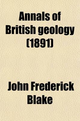 Book cover for Annals of British Geology Volume 1890