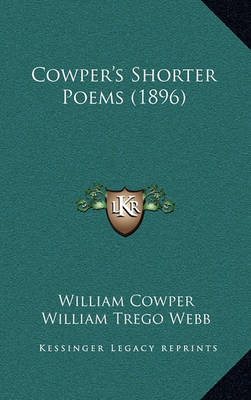 Book cover for Cowper's Shorter Poems (1896)