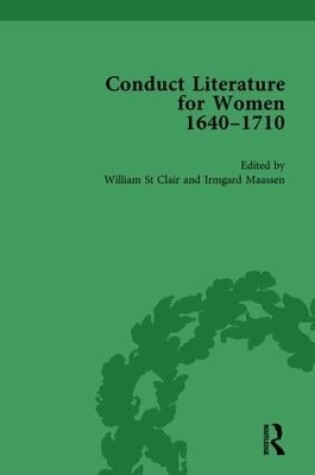 Cover of Conduct Literature for Women, Part II, 1640-1710 vol 6