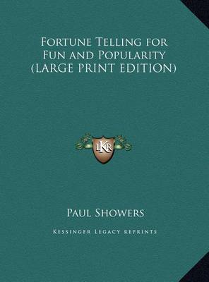 Book cover for Fortune Telling for Fun and Popularity