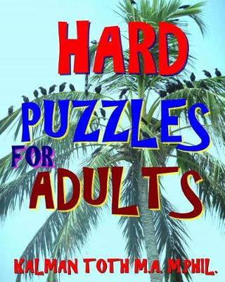 Book cover for Hard Puzzles for Adults