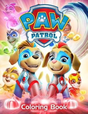 Book cover for Paw Patrol Coloring Book