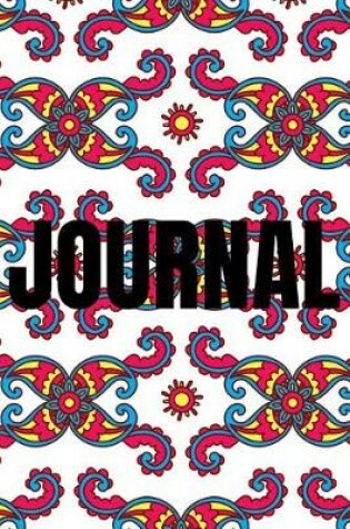 Cover of Paisley Background Lined Writing Journal Vol. 9