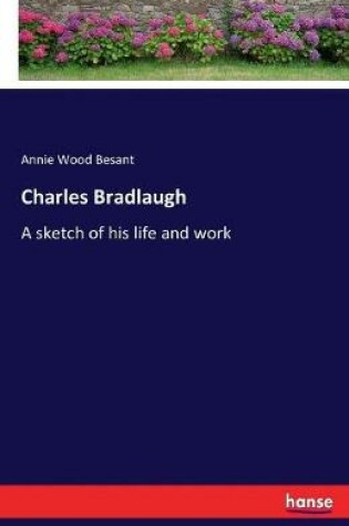 Cover of Charles Bradlaugh