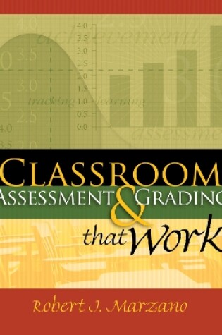 Cover of Classroom Assessment and Grading That Work
