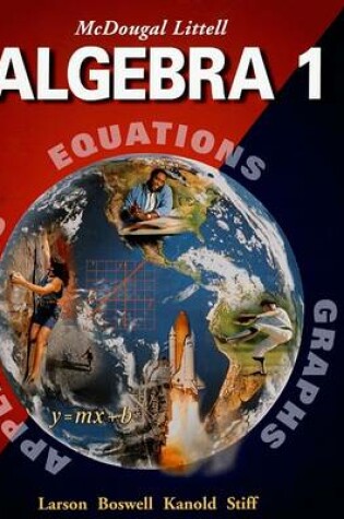 Cover of McDougal Littell Algebra 1
