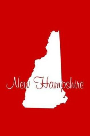 Cover of New Hampshire - Red Lined Notebook with Margins