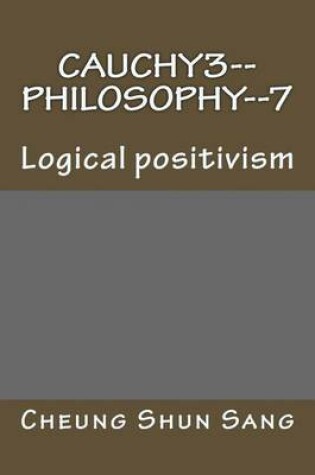 Cover of Cauchy3--Philosophy--7