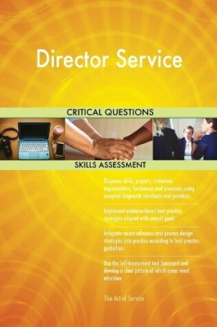 Cover of Director Service Critical Questions Skills Assessment