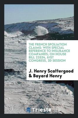 Book cover for The French Spoliation Claims