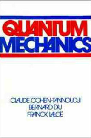 Cover of Quantum Mechanics, 2 Volume Set