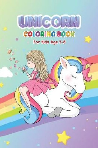 Cover of Unicorn Coloring Book