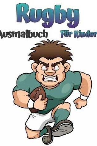 Cover of Rugby-Malbuch für Kinder