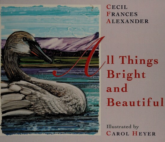 Book cover for All Things Bright and Beautiful