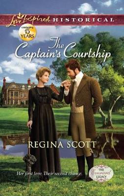 Book cover for The Captain's Courtship