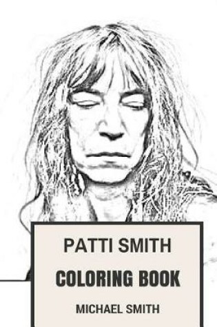 Cover of Patti Smith Coloring Book