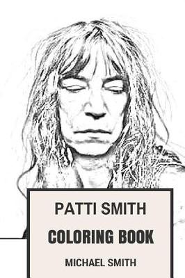 Cover of Patti Smith Coloring Book