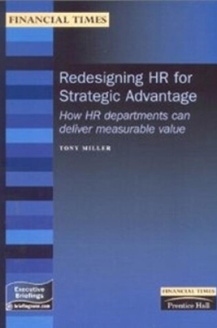 Cover of Redesigning HR for Strategic Advantage