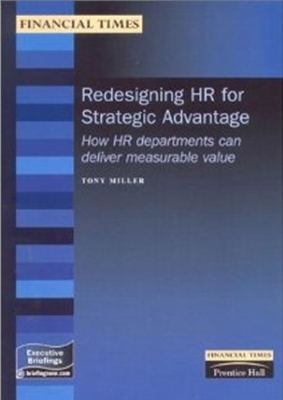 Book cover for Redesigning HR for Strategic Advantage