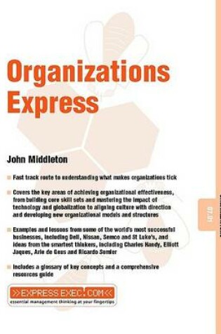 Cover of Organizations Express