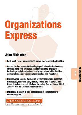 Book cover for Organizations Express