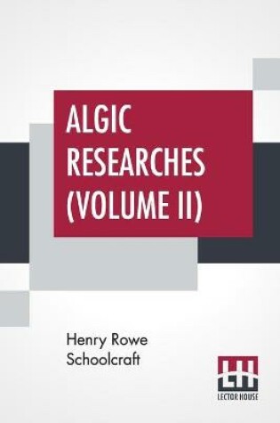 Cover of Algic Researches (Volume II)