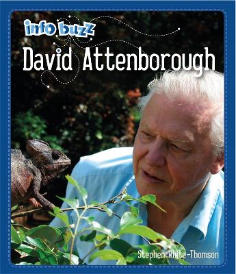 Book cover for Info Buzz: Famous People David Attenborough