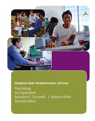 Book cover for Psychology:An Exploration Pearson New International Edition, plus MyPsychLab without eText