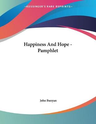 Book cover for Happiness And Hope - Pamphlet