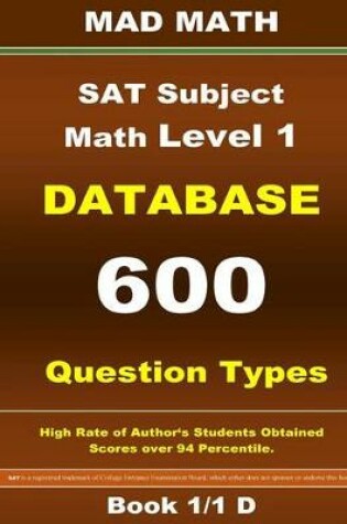 Cover of L-1 SAT Subject Database