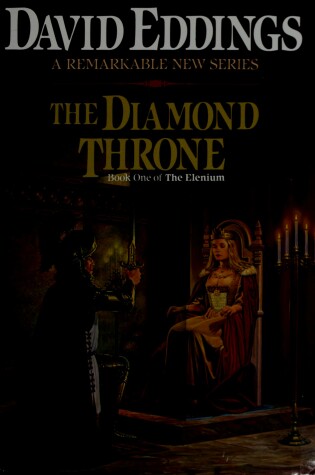 Cover of The Diamond Throne. [Elenium; Book 1]