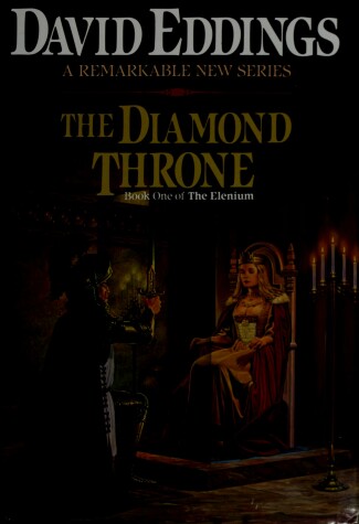 Book cover for The Diamond Throne. [Elenium; Book 1]