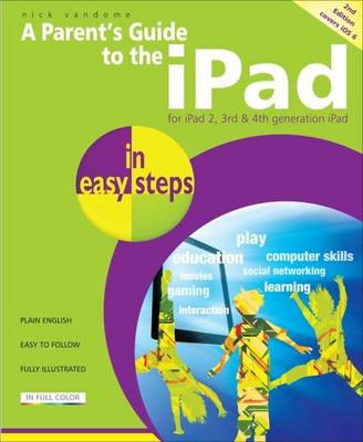 Book cover for Parent's Guide to the IPad in Easy Steps