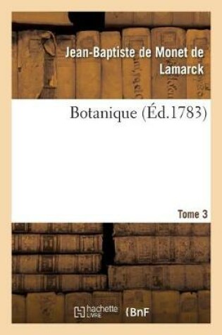Cover of Botanique. Tome 3
