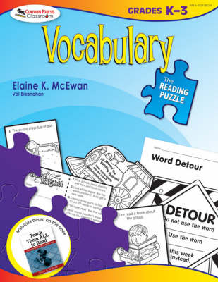 Book cover for The Reading Puzzle: Vocabulary, Grades K-3