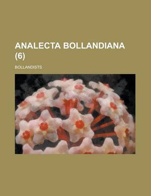 Book cover for Analecta Bollandiana (6 )