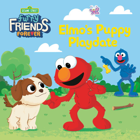 Cover of Furry Friends Forever: Elmo's Puppy Playdate (Sesame Street)