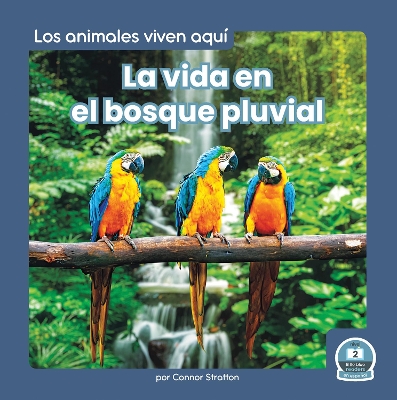 Book cover for La vida en el bosque pluvial (Life in the Rain Forest)