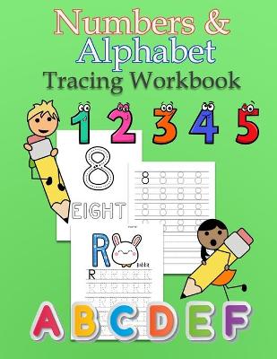 Book cover for Number & Alphabet Tracing Workbook