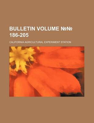 Book cover for Bulletin Volume 186-205