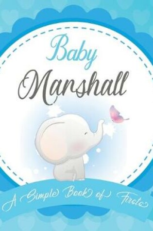 Cover of Baby Marshall A Simple Book of Firsts