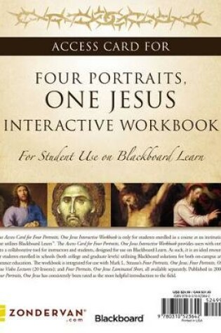 Cover of Access Card for Four Portraits, One Jesus Interactive Workbook