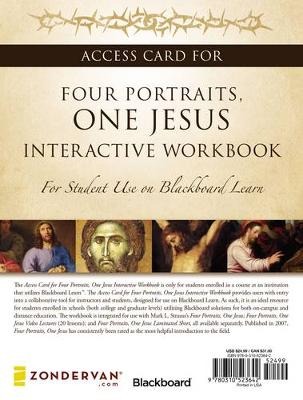 Book cover for Access Card for Four Portraits, One Jesus Interactive Workbook