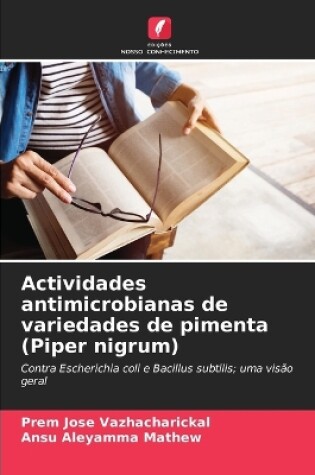 Cover of Actividades antimicrobianas de variedades de pimenta (Piper nigrum)