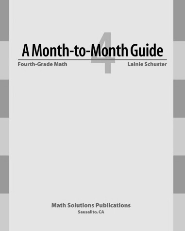 Book cover for Fourth-Grade Math