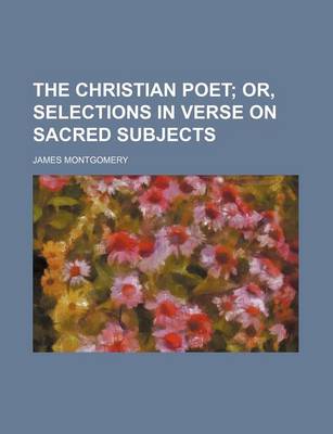 Book cover for The Christian Poet