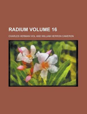 Book cover for Radium Volume 16