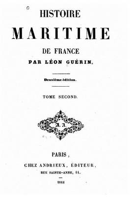 Book cover for Histoire maritime de France - Tome II