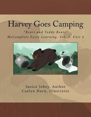 Book cover for Harvey Goes Camping