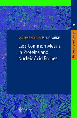 Book cover for Less Common Metals in Proteins and Nucleic Acid Probes